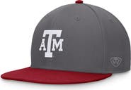 TOP OF THE WORLD Men's Top of the World Gray/Maroon Texas A&M Aggies Rally Two-Tone Fitted Hat