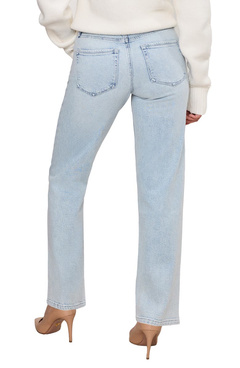 Good American Good Boy Straight Jeans, Alternate, color,