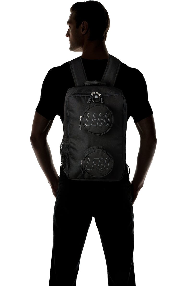 HAIKU LEGO Brick Backpack, Alternate, color, Black