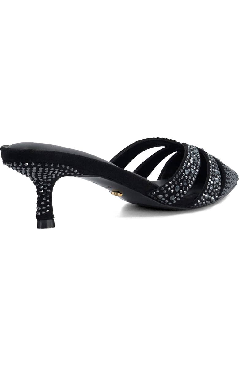Dune London Calla Pointed Toe Kitten Heel Mule, Alternate, color,
