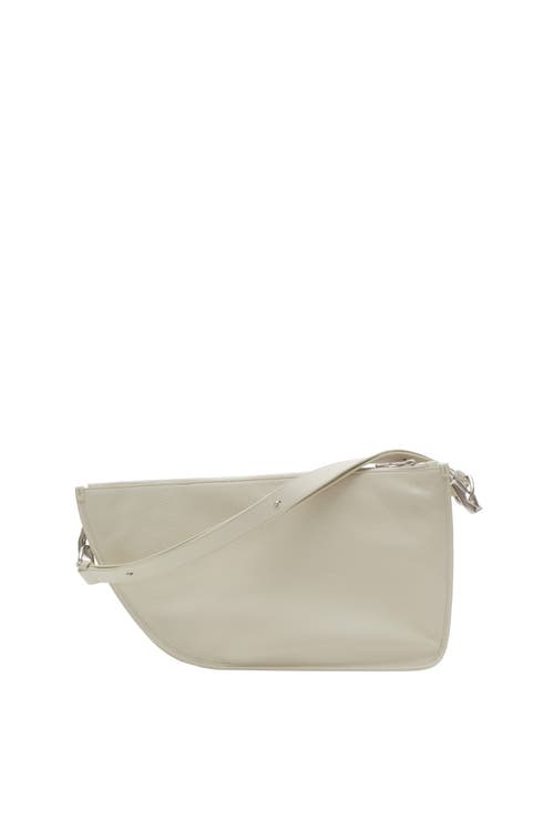 Shop Burberry Shield Twin Bag In Soap