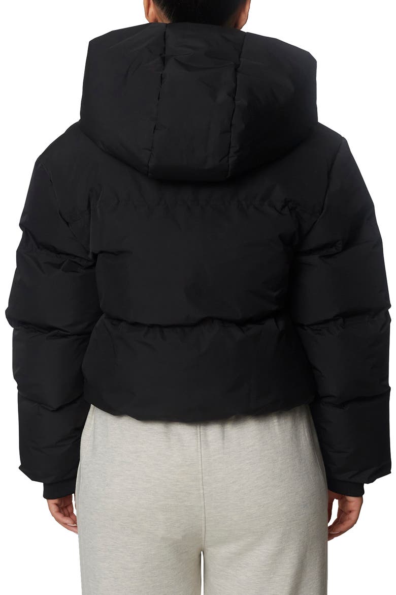 Short Pp Padded Hooded Jacket, Alternate, color, Black