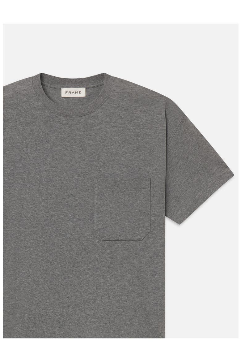 Relaxed Pima Cotton Pocket T-Shirt, Alternate, color, LIGHT GREY MELANGE