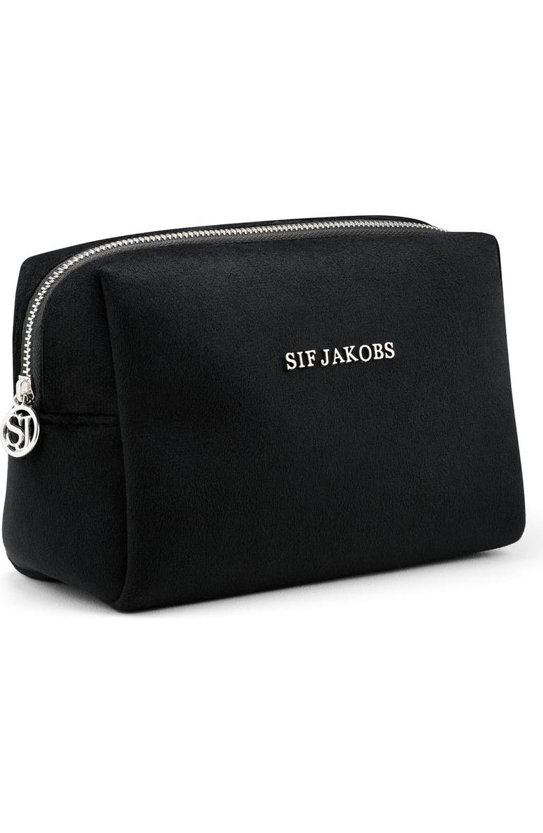 Sif Jakobs Jewellery Cosmetic bag Piccolo in Black, Main, color, Black