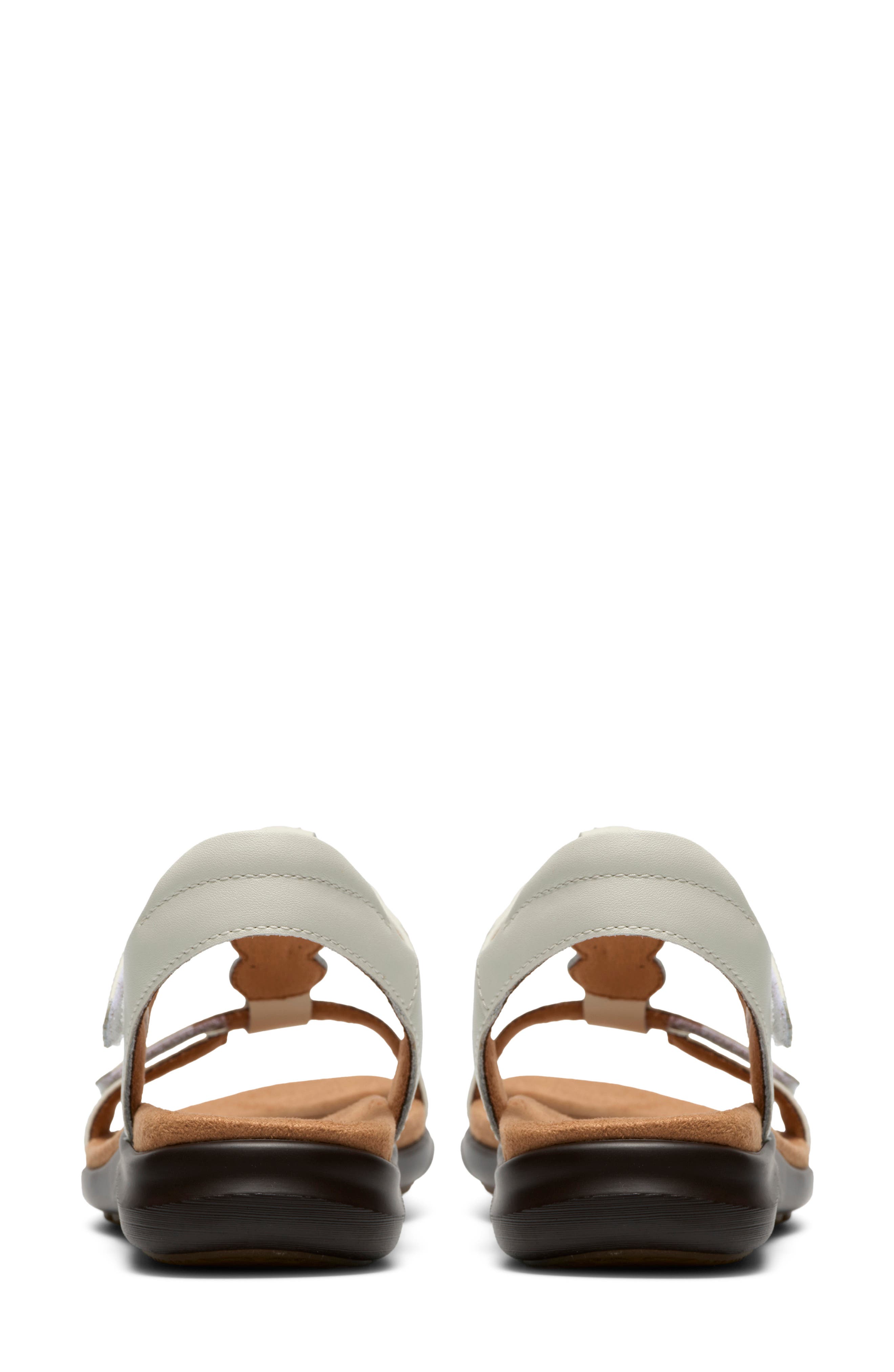 Kitly Gem Sandal, Alternate, color, WHITE LEATHER