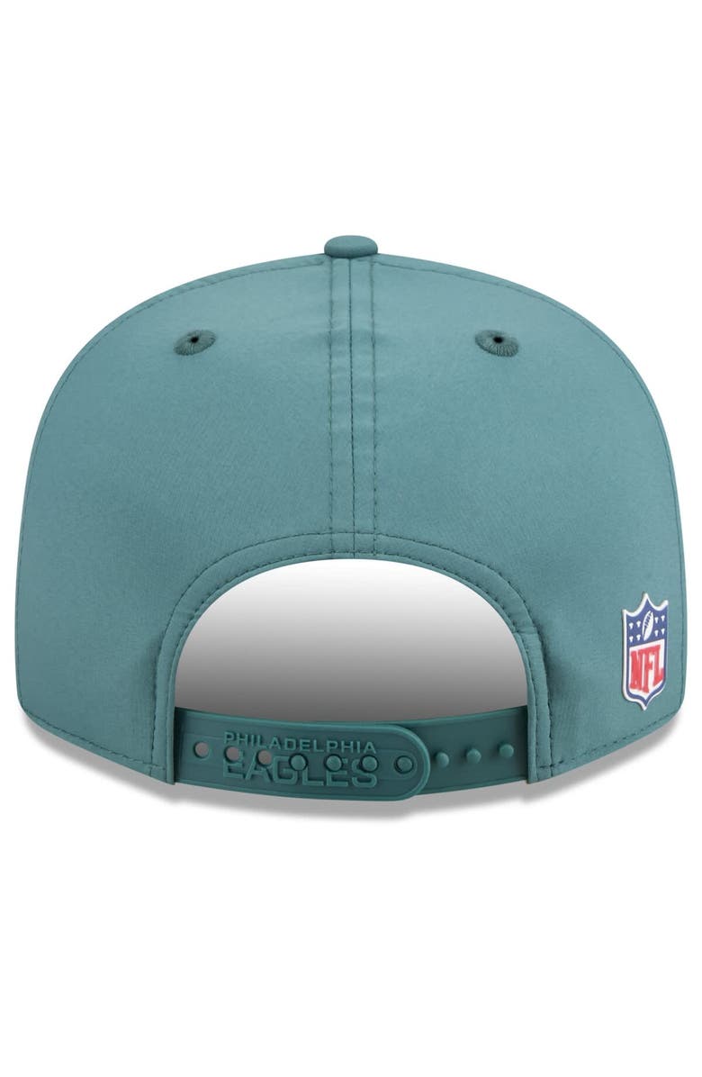 New Era Men's New Era Midnight Green Philadelphia Eagles 2025 Sideline  Split Panel 9FIFTY Snapback Hat, Alternate, color, Green