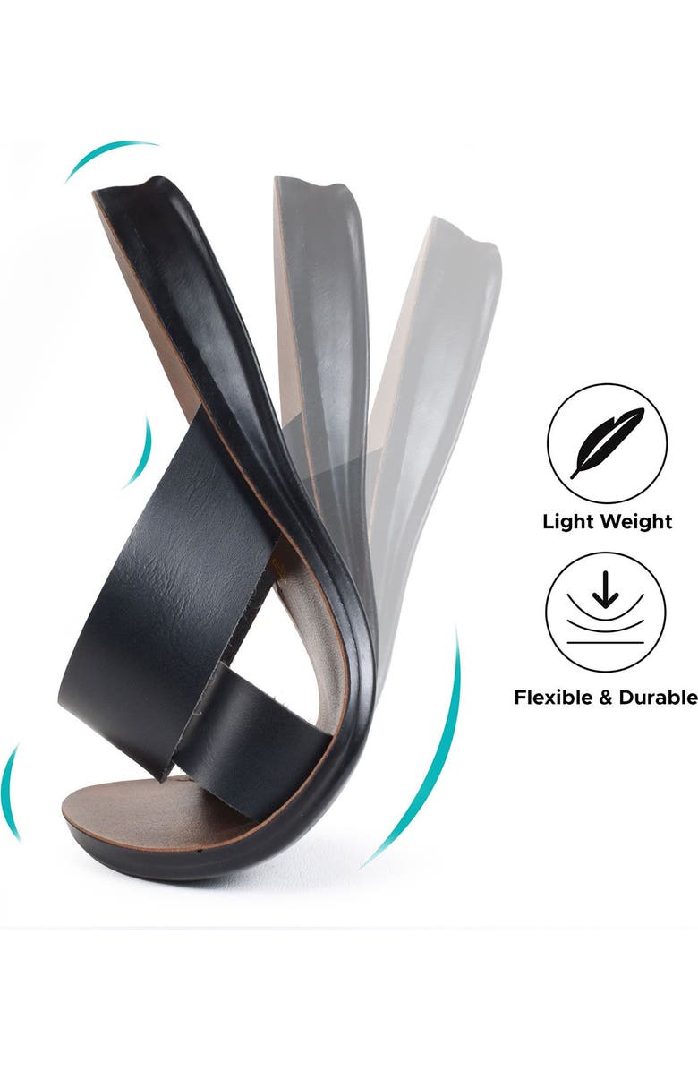 AEROSOFT Ella Comfort Flat, Alternate, color, Black