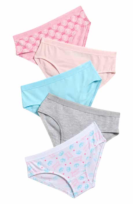 Kids' 5-Pack Cotton Bikini Panties