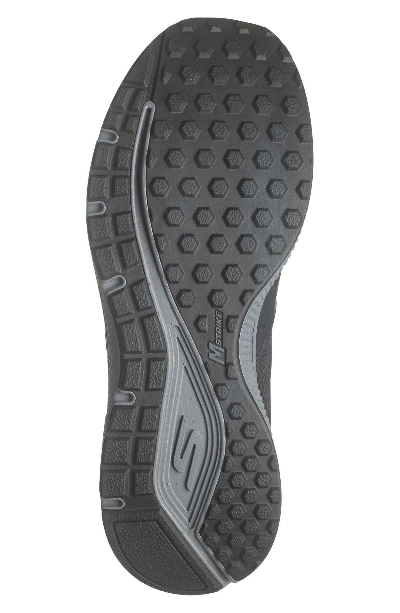 Go Run Consistent Fleet Rush Running Shoe, Alternate, color, BKGY