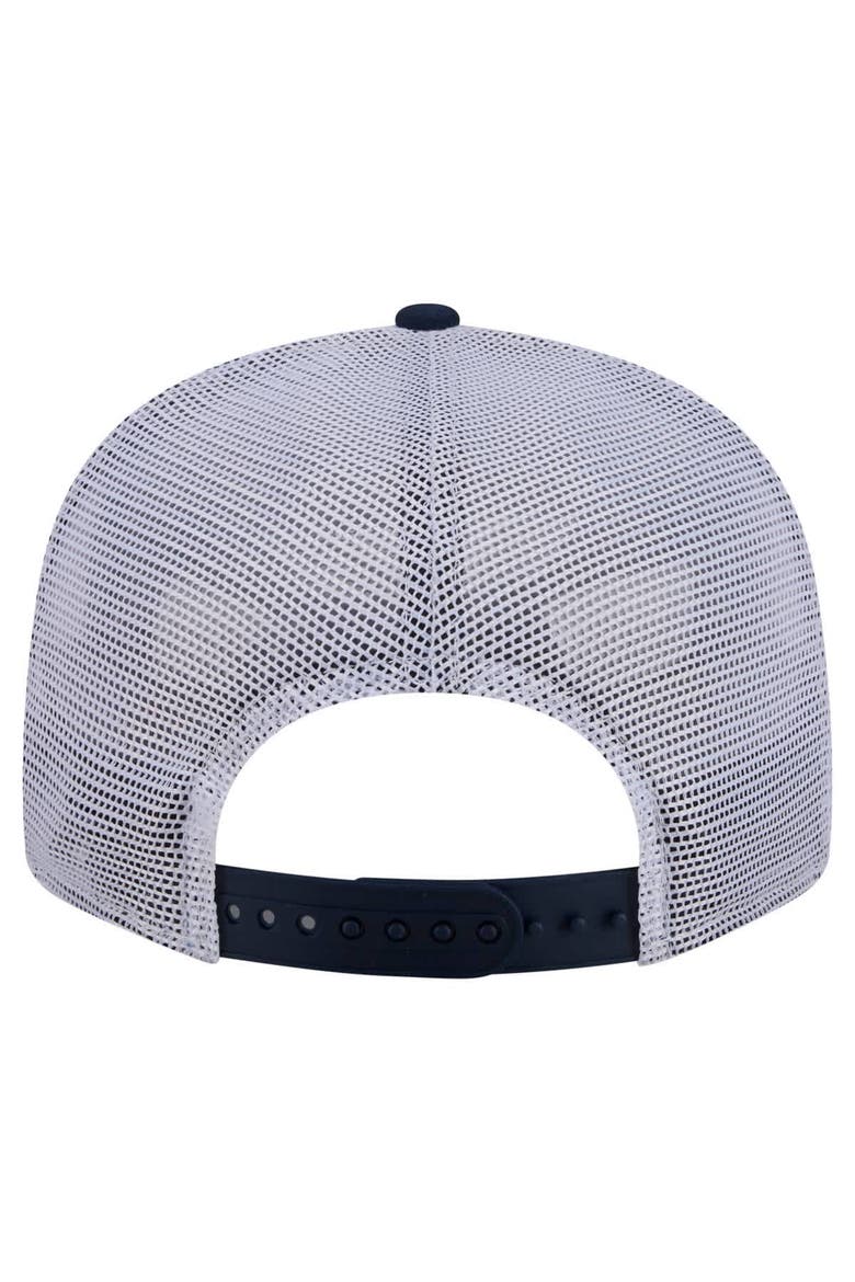 Men's New Era  College Navy Seattle Seahawks Core Team 9FIFTY Trucker Snapback Hat, Alternate, color, College Navy