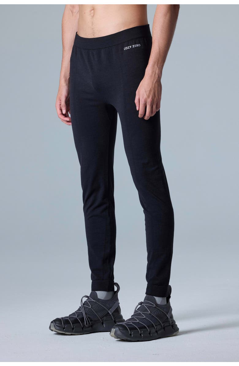 COZY ZERO Tech Merino Base Layer Slim Fit Jogger, Alternate, color, Black