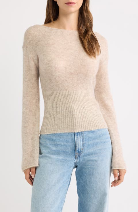 Soren Sheer Alpaca Blend Sweater