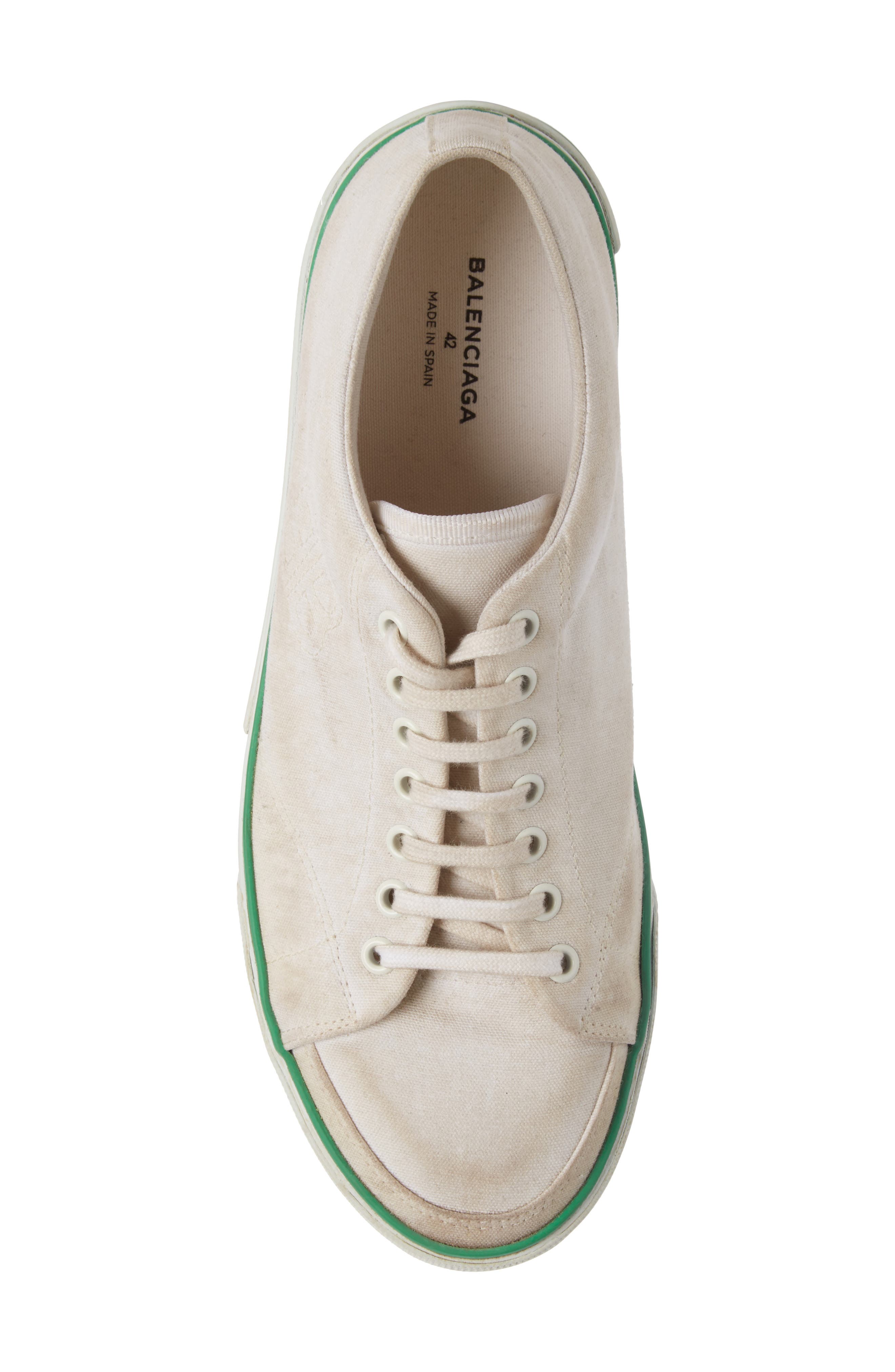 Logo Sole Sneaker, Alternate, color, BLANC/ BLANC WHITE
