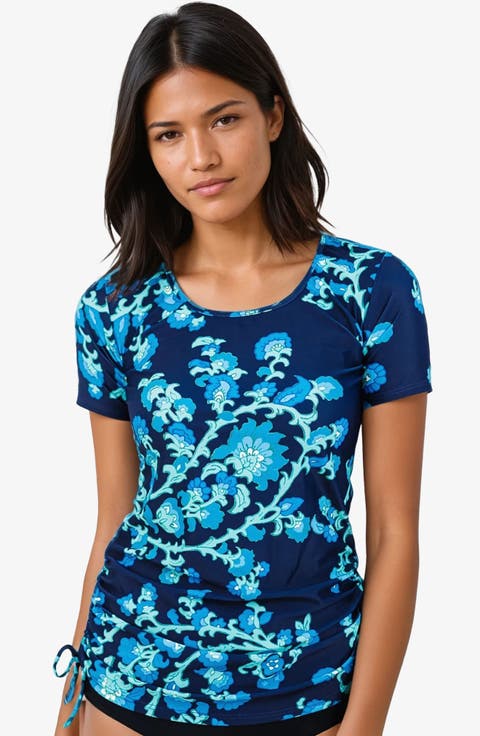 Short Sleeve Adele Swim Top