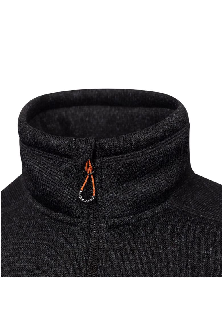 Bramall Fleece Jacket, Alternate, color, Black Marl