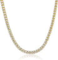 SIMONA D-C Ice Two-Tone Barrel Chain Bracelet