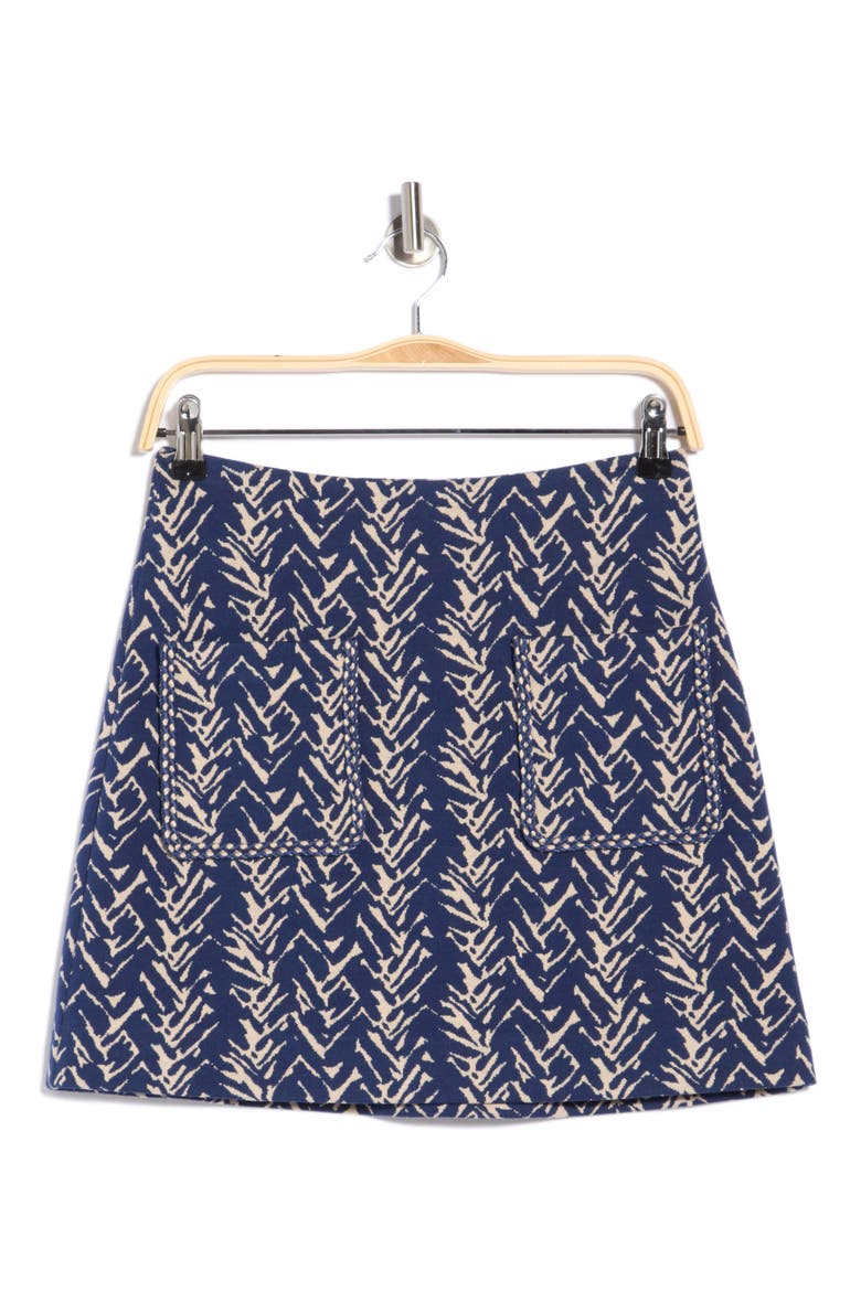 Melina Miniskirt, Alternate, color, COMO TWEED
