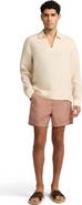 Onia Linen Long Sleeve Popover Shirt