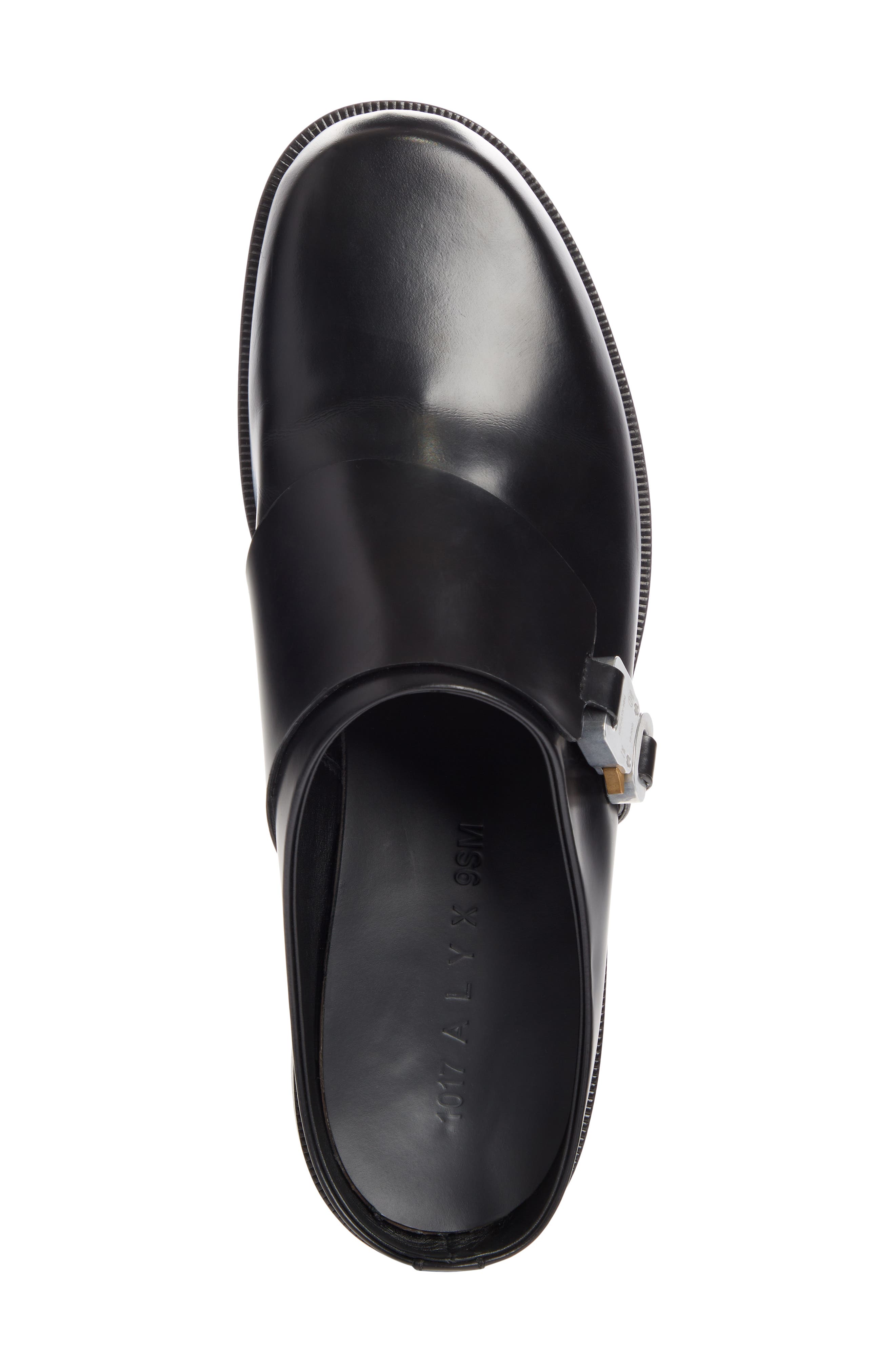 1017 ALYX 9SM Buckle Leather Mule, Alternate, color, 