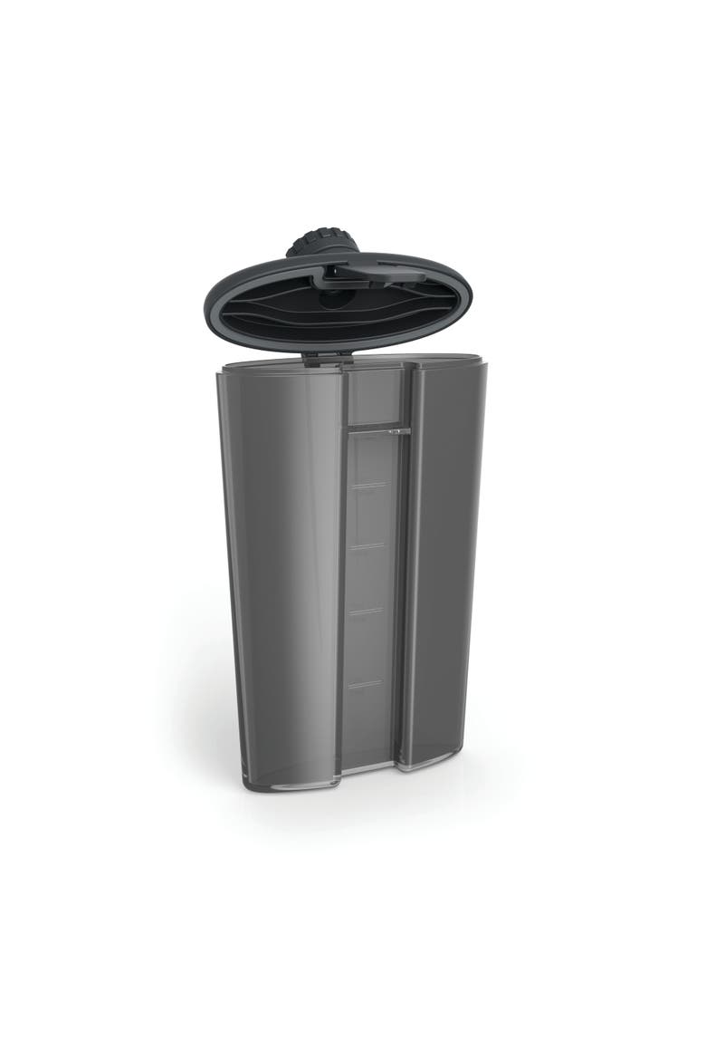 Easy-Fill 6 oz Plastic Flask, Alternate, color, Gray