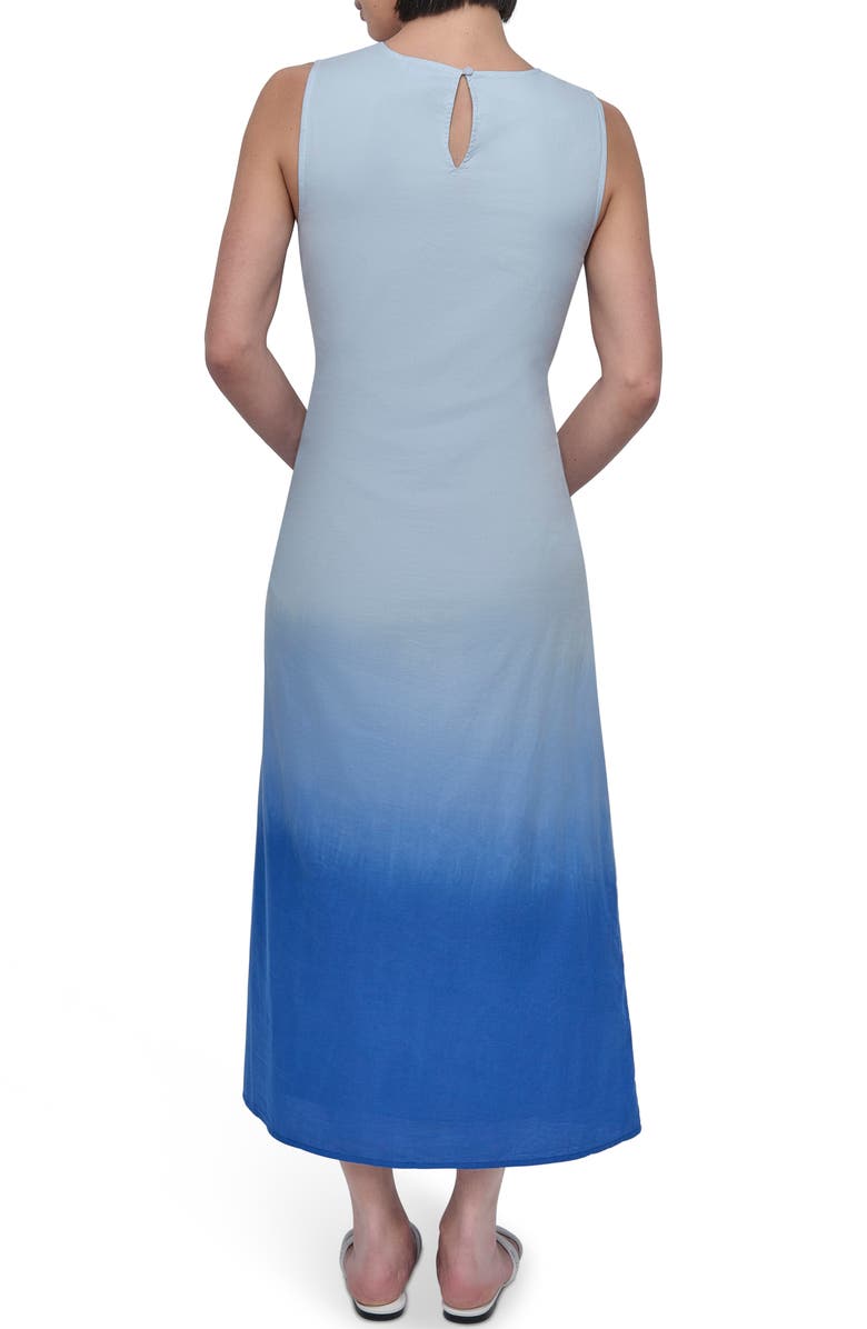 DKNY Dip Dye Sleeveless Dress, Alternate, color, 