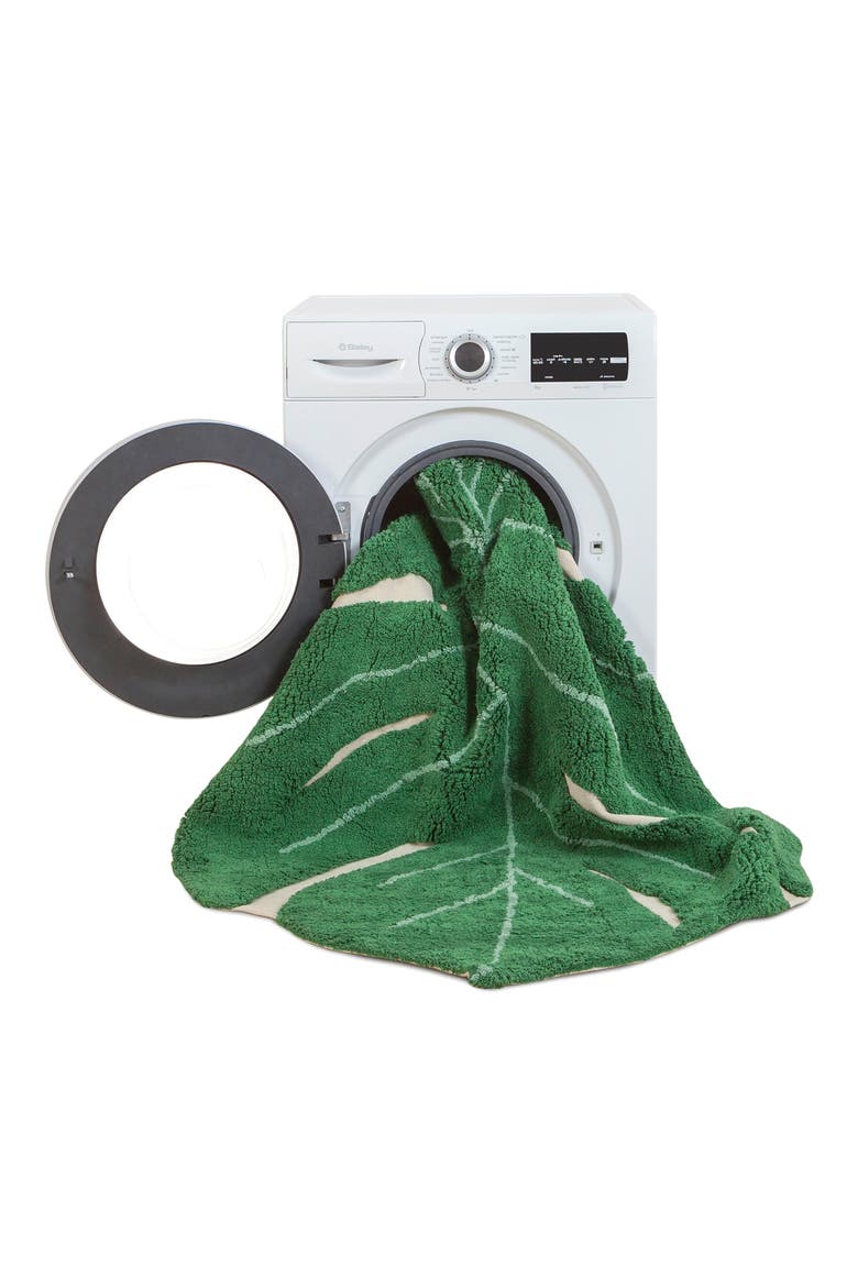 Monstera Leaf Rug, Alternate, color, MONSTERA LEAF