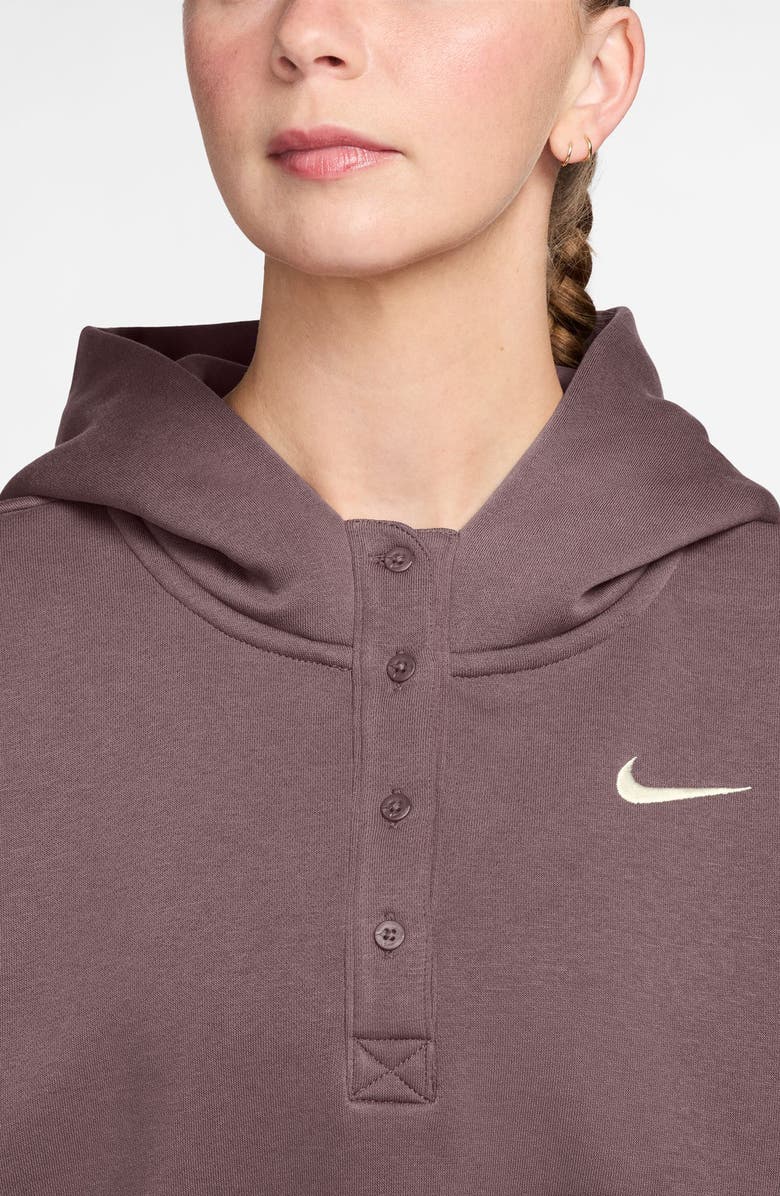 Nike Sportswear Phoenix Fleece Crop Sweatshirt, Alternate, color, Tattoo/ Sail