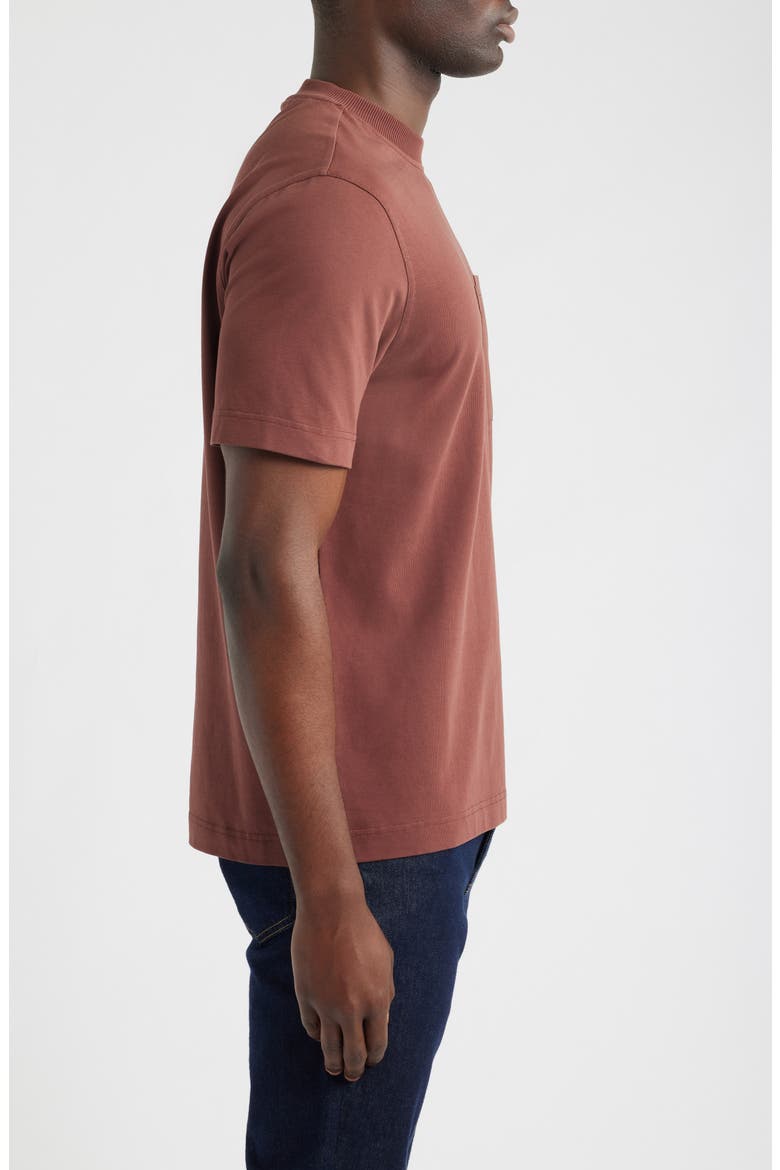 Ivergill Crewneck Pocket T-Shirt, Alternate, color, BURNT PEPPER