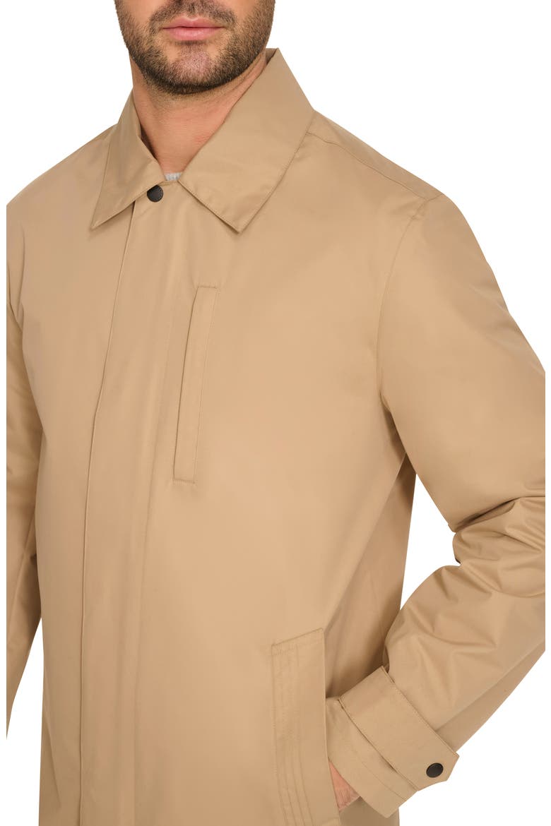 Water Resistant Classic Mac Coat, Alternate, color, KHAKI