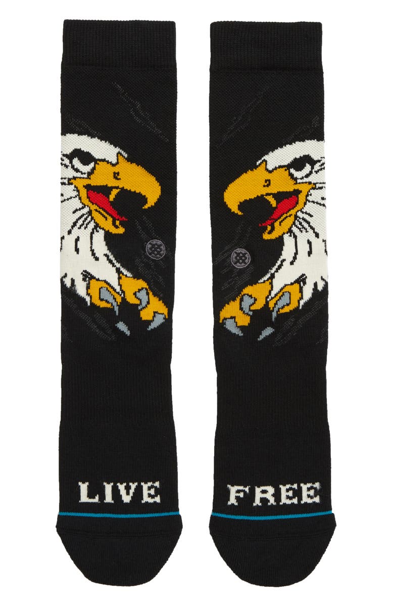 Stance Live Free Socks, Main, color, 