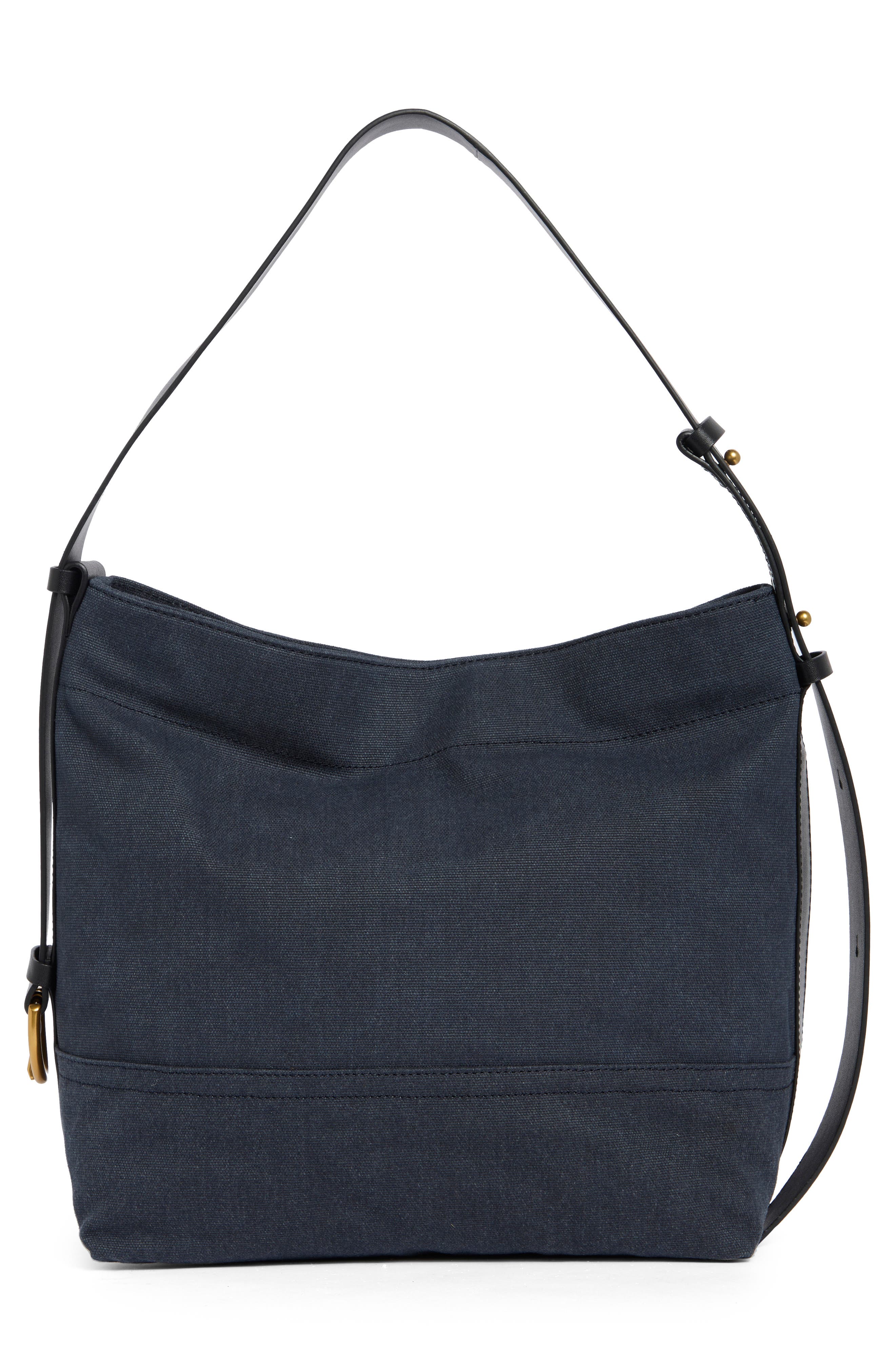 rag & bone Clinton Canvas Bucket Bag, Alternate, color, Mid
