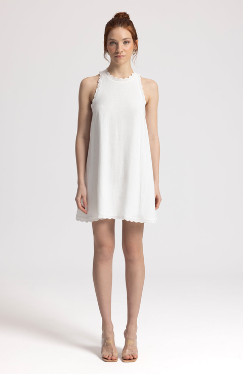 Calia Mini Linen Dress