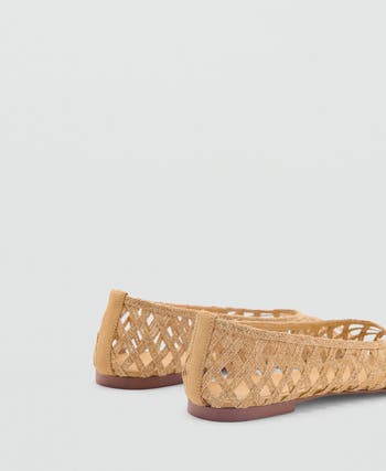 Open Weave Ballet Flat