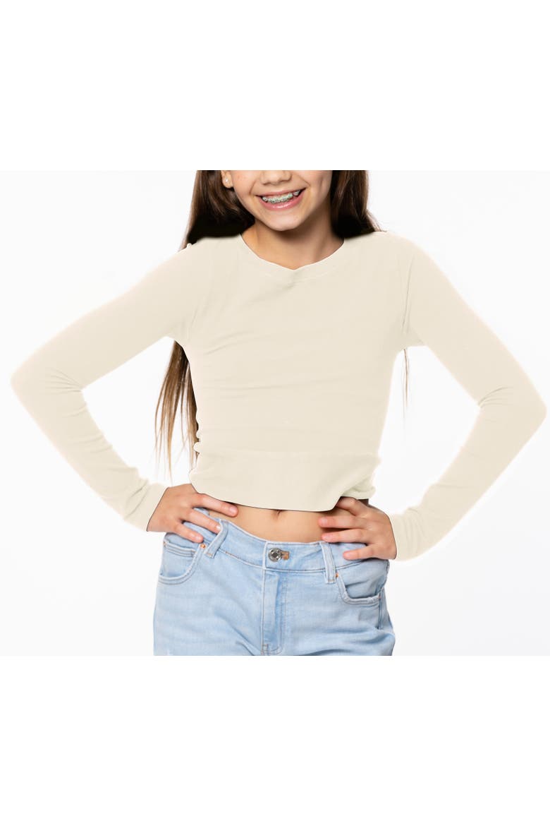 Goes with everything seamless top, Main, color, Off White