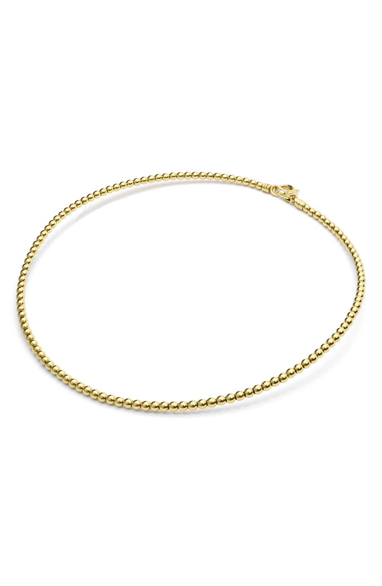LAGOS Caviar Gold 18K Collar Necklace, Alternate, color, Gold