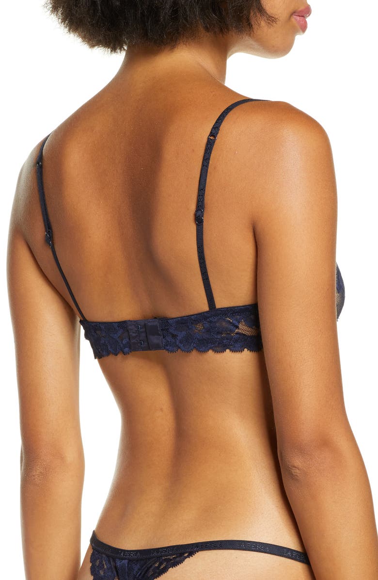La Perla Amelia Underwire Balconette Bra, Alternate, color, 