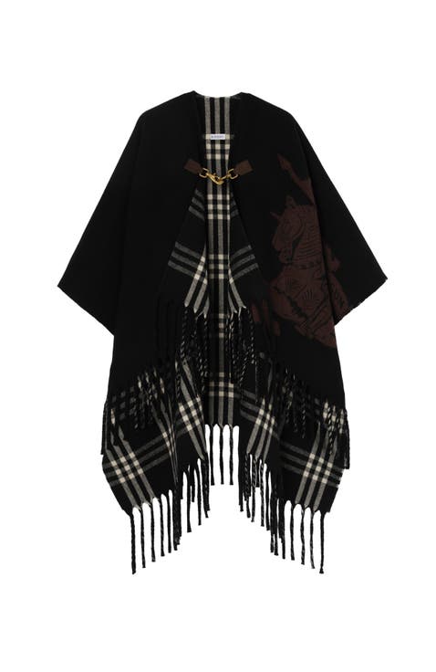 EKD Fil Coupé Wool Cape