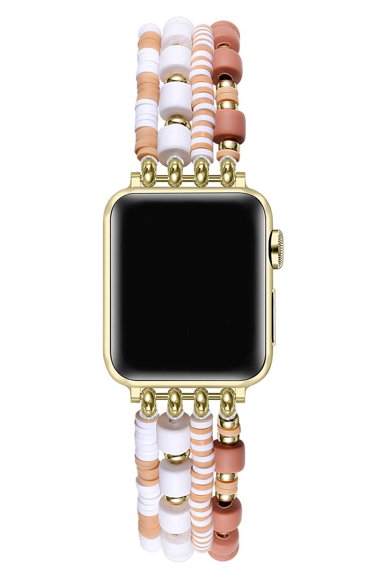 Emily Apple Watch® Bracelet Watchband, Alternate, color, NEUTRAL