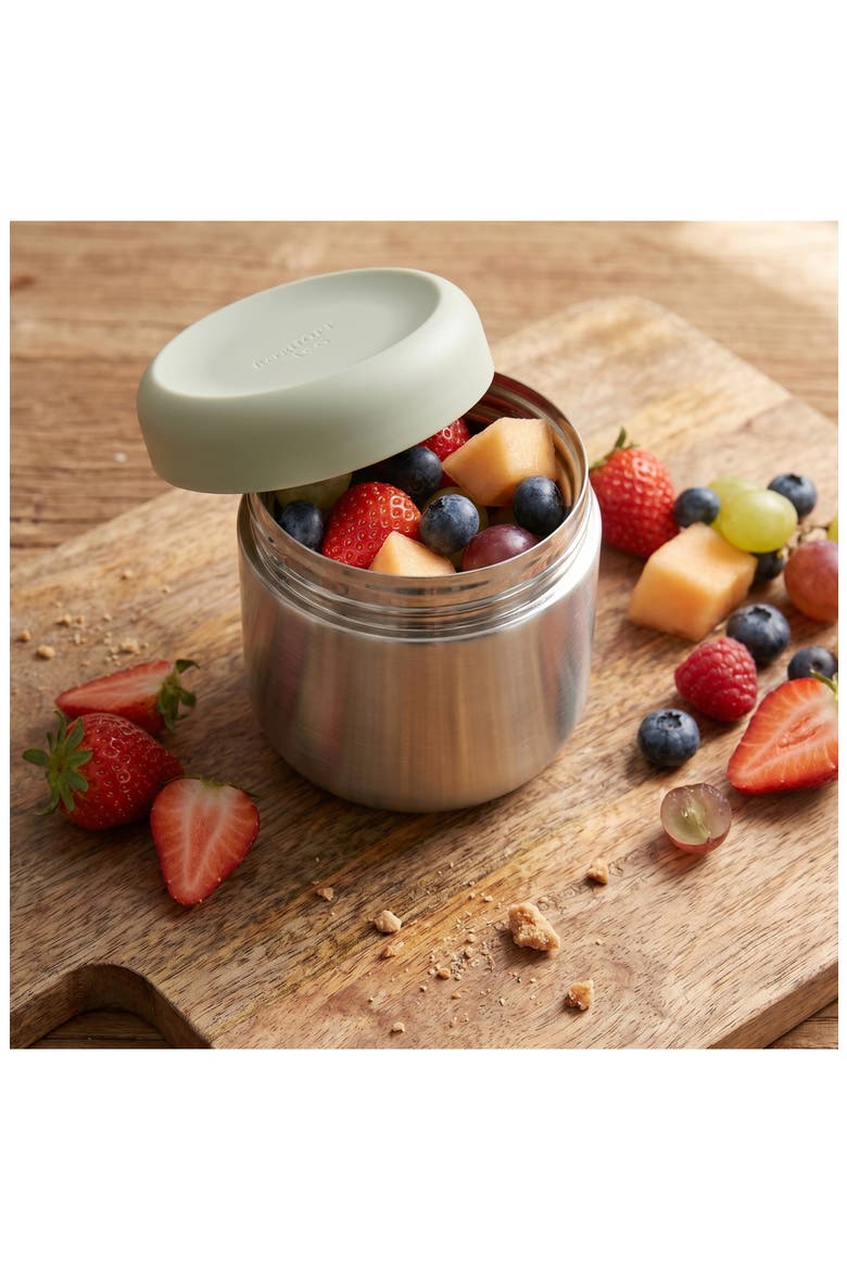 Leo 12oz Insulated Food Container, Alternate, color, SAGE