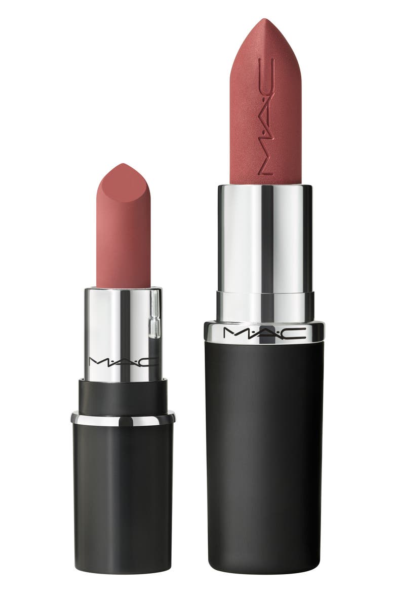 Mini MACximal Silky Matte Lipstick, Alternate, color, VELVET TEDDY