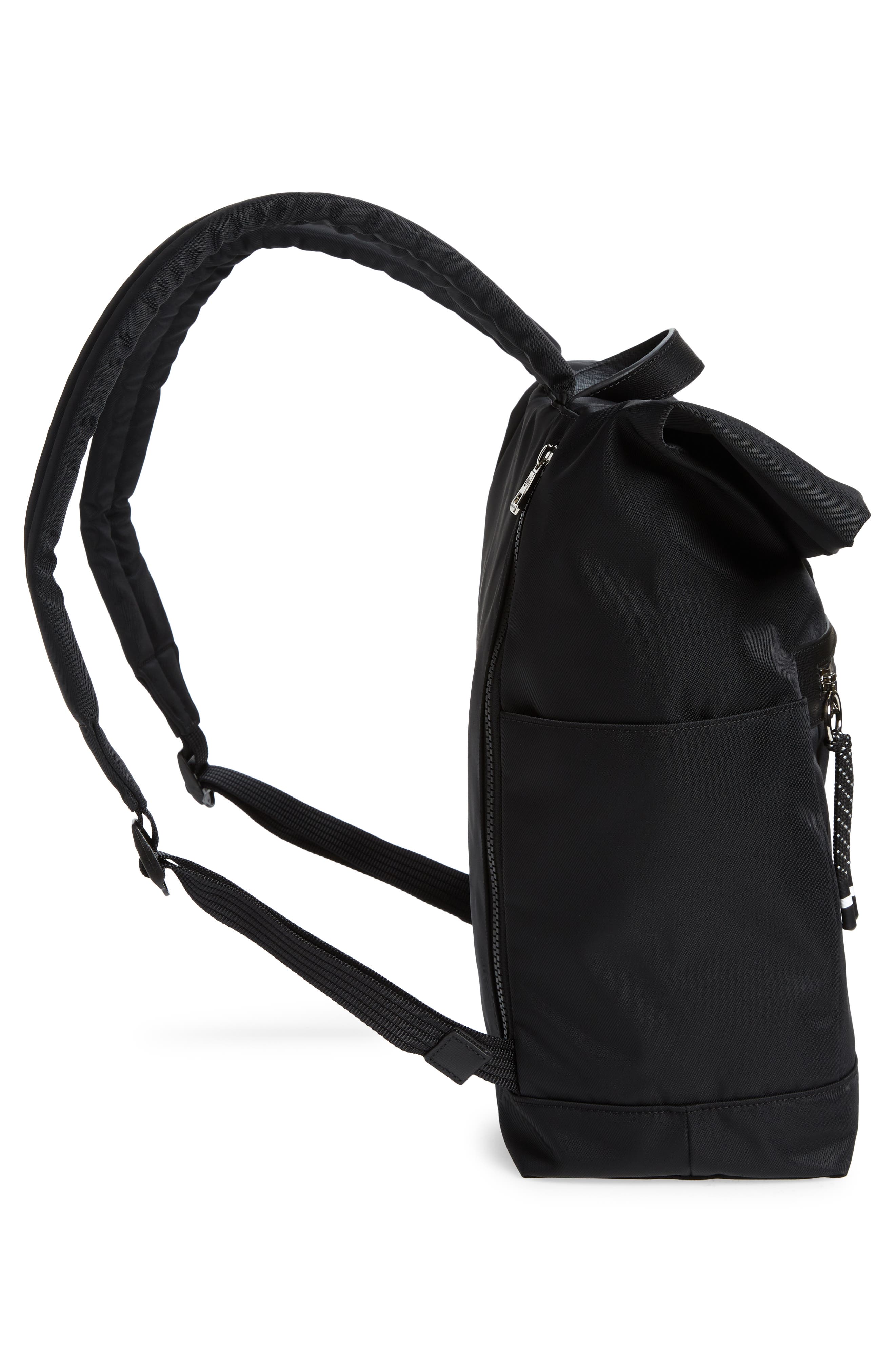 Longchamp Green District Flap Backpack, Alternate, color, 