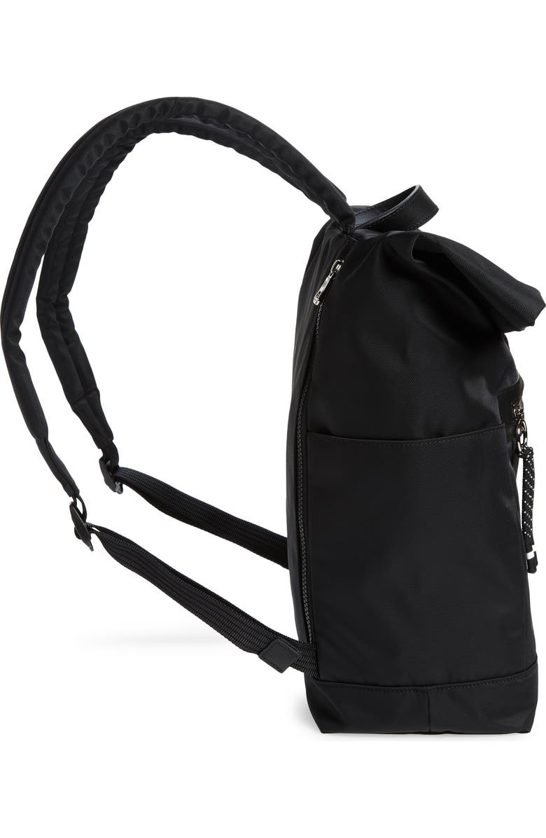 Longchamp Green District Flap Backpack, Alternate, color,