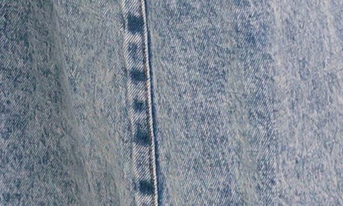 Flying Tomato Puff Sleeve Denim Maxi Dress In Multi