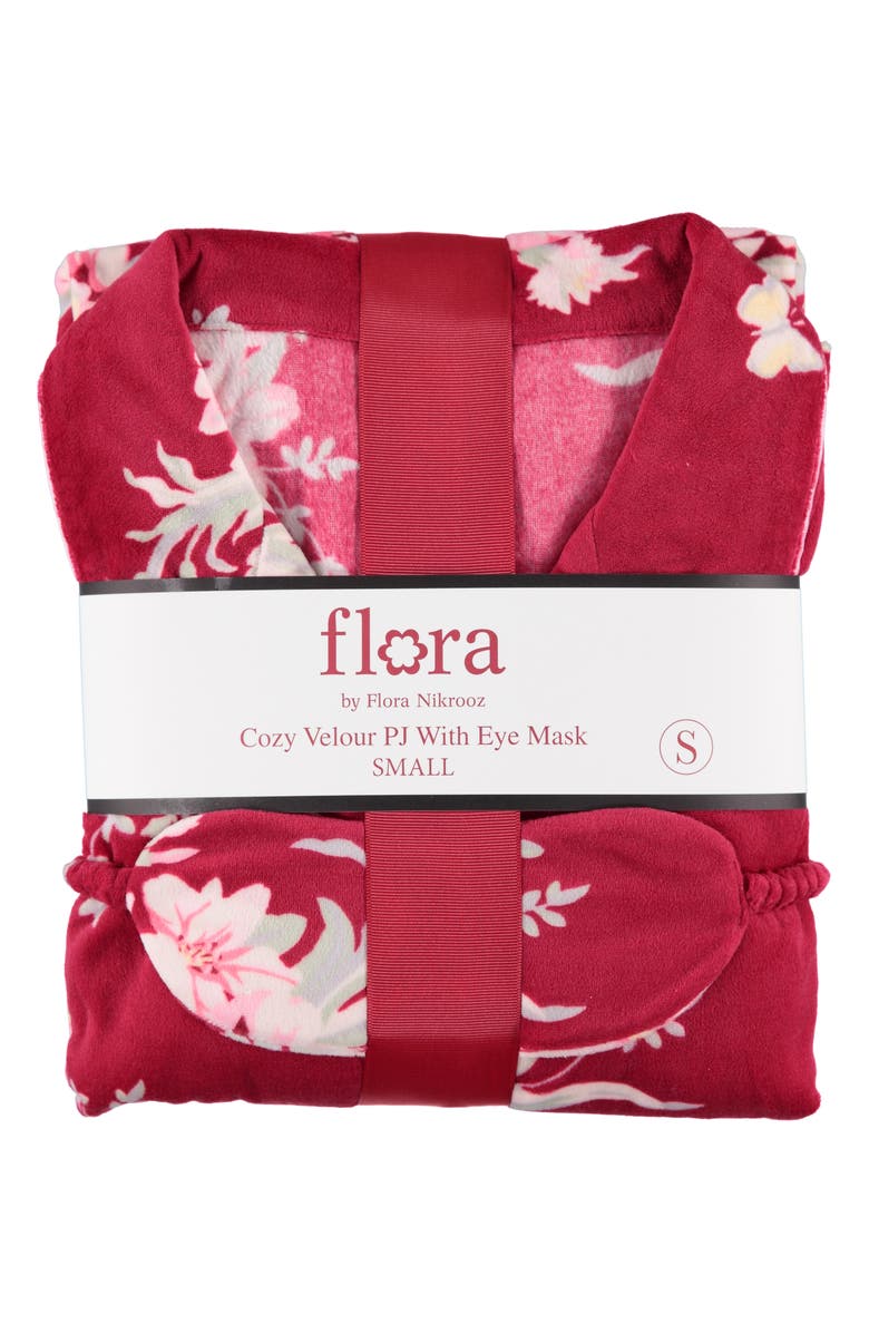 Flora Nikrooz Jennifer Printed Pajama Set, Alternate, color, 