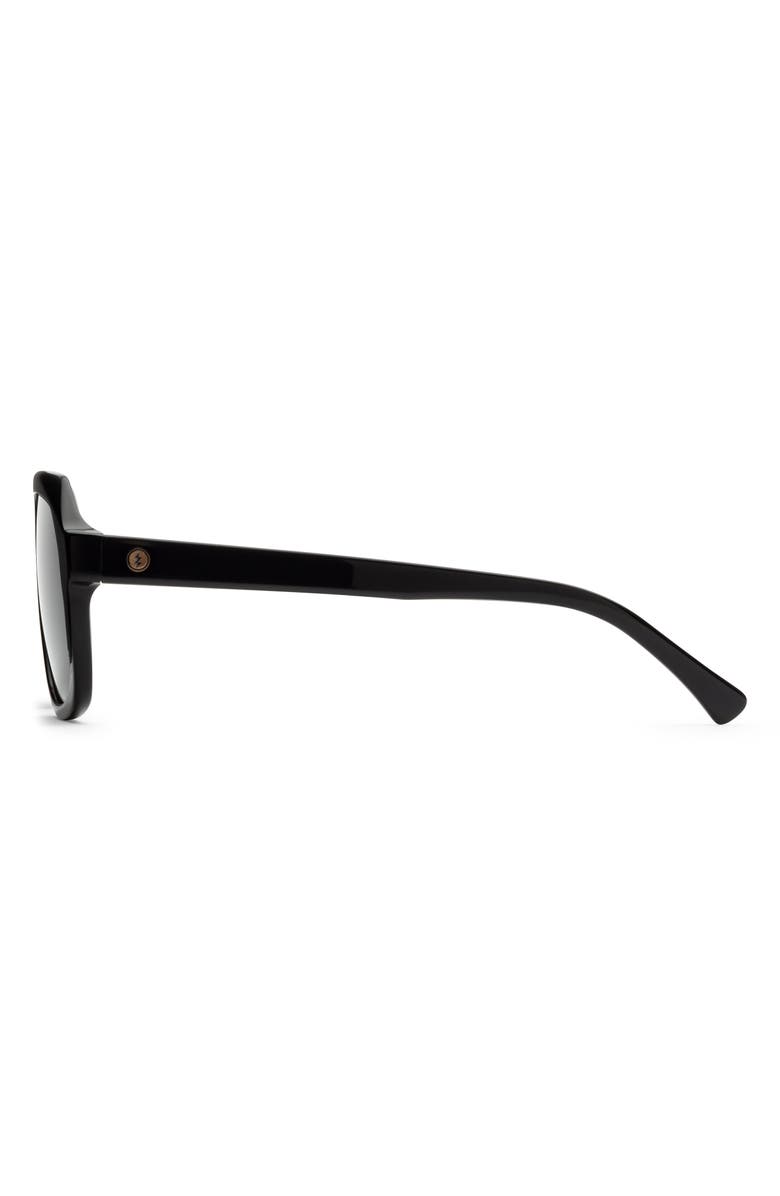 Electric Augusta 57mm Polarized Square Aviator Sunglasses, Alternate, color, 