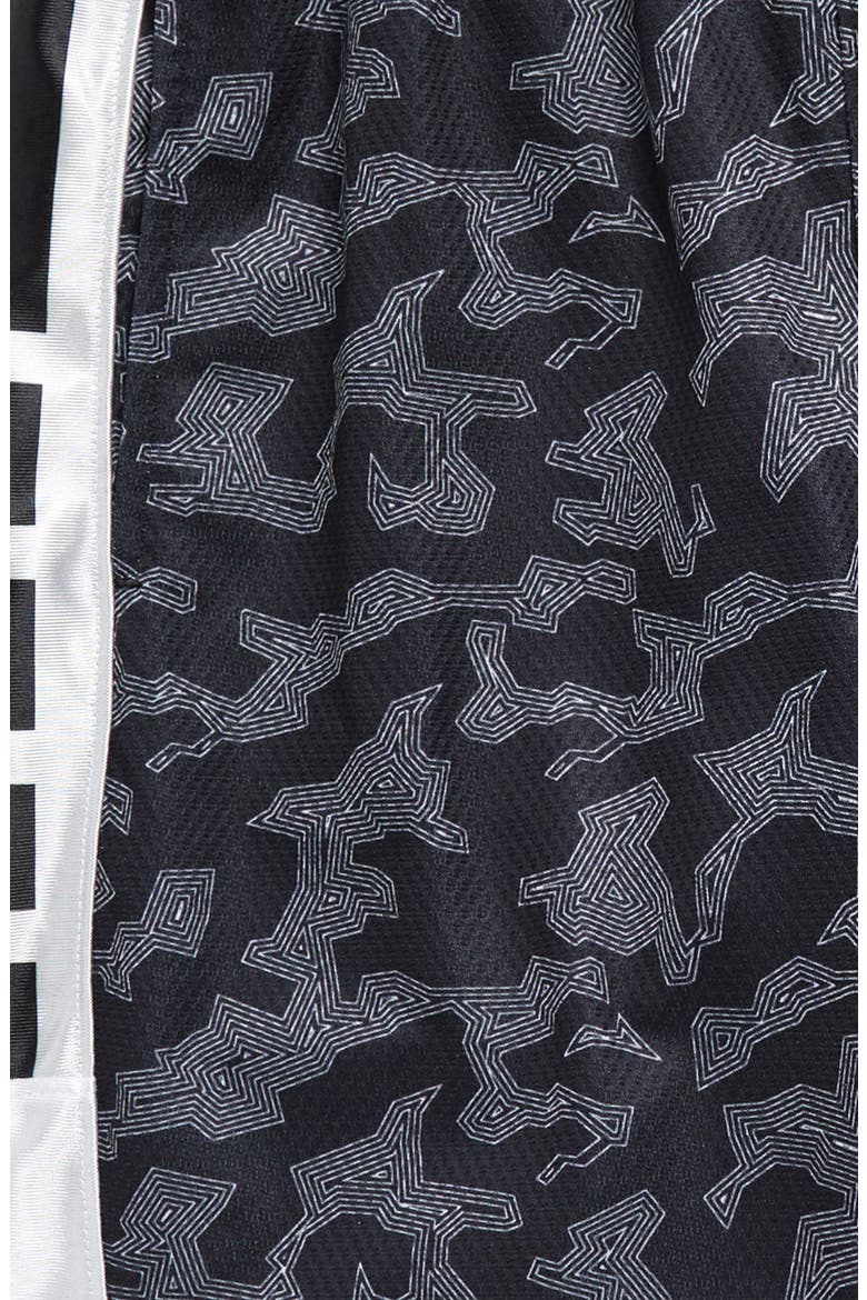 Kids' Dri-FIT Elite Basketball Shorts, Alternate, color, BLACK/WHITE/WHITE