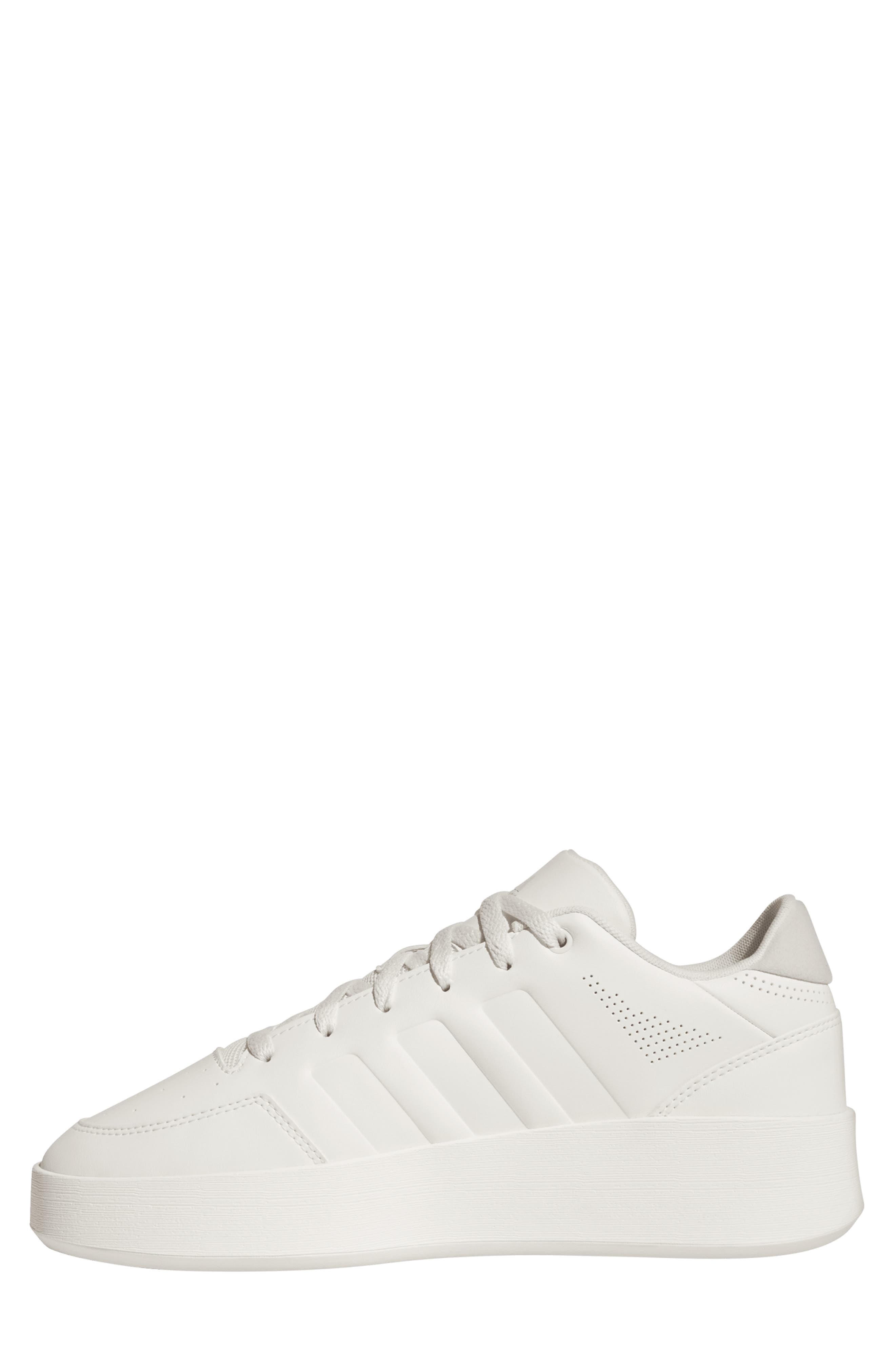 adidas Mullaly Low Top Sneaker, Alternate, color, Cloud/ Cloud/ Alumina