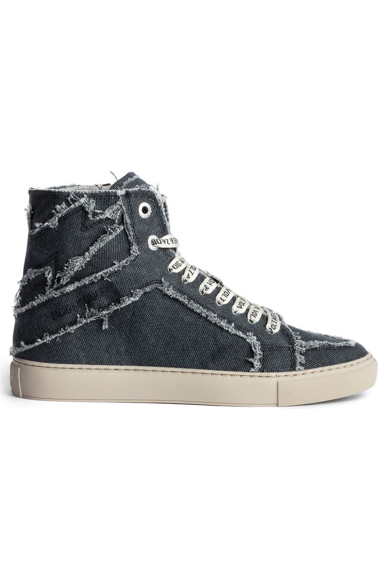 Zadig & Voltaire Flash High Top Sneaker, Alternate, color,