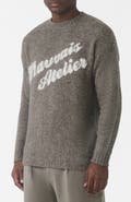 MAUVAIS Atelier Oversized Brushed Knit sweater