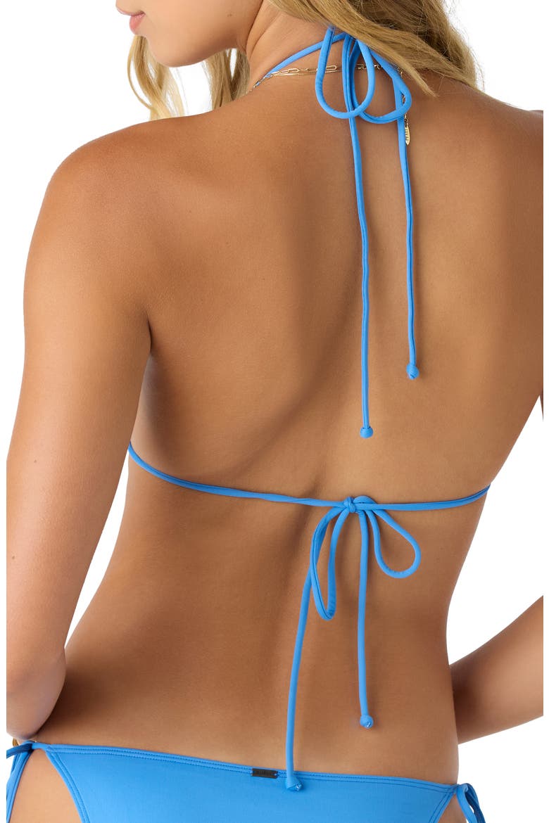 Venice Saltwater Solids Bikini Top, Alternate, color, REGATTA